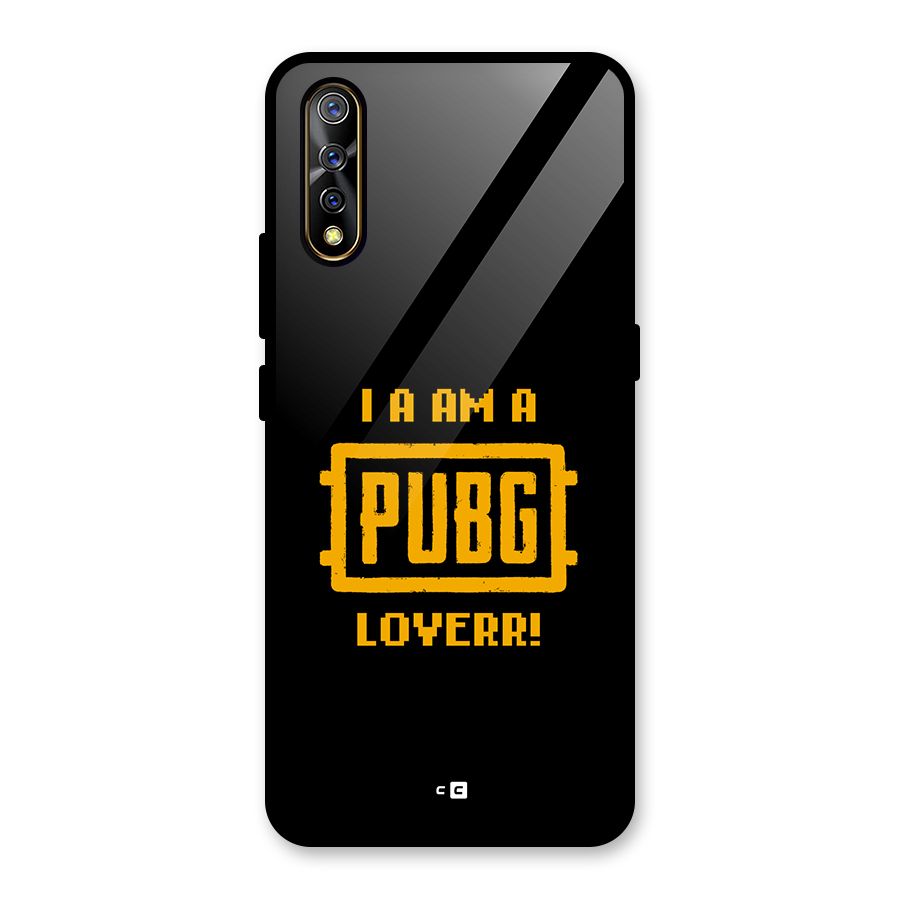 PUBG Lover Glass Back Case for Vivo S1