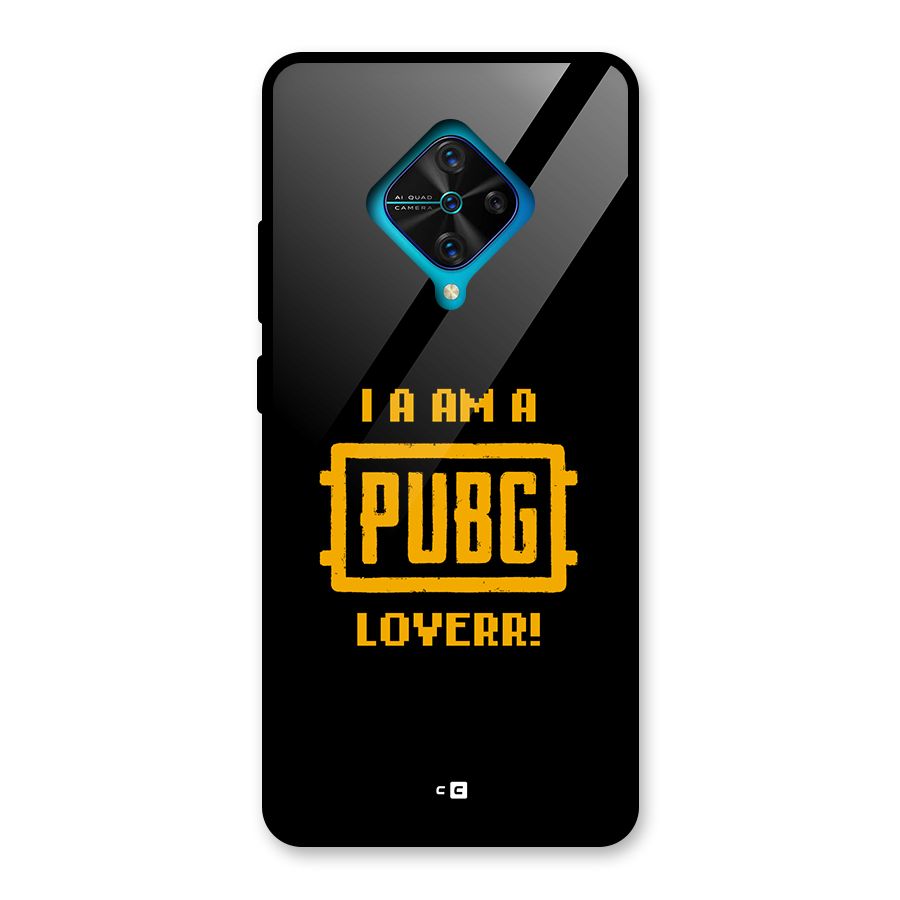 PUBG Lover Glass Back Case for Vivo S1 Pro
