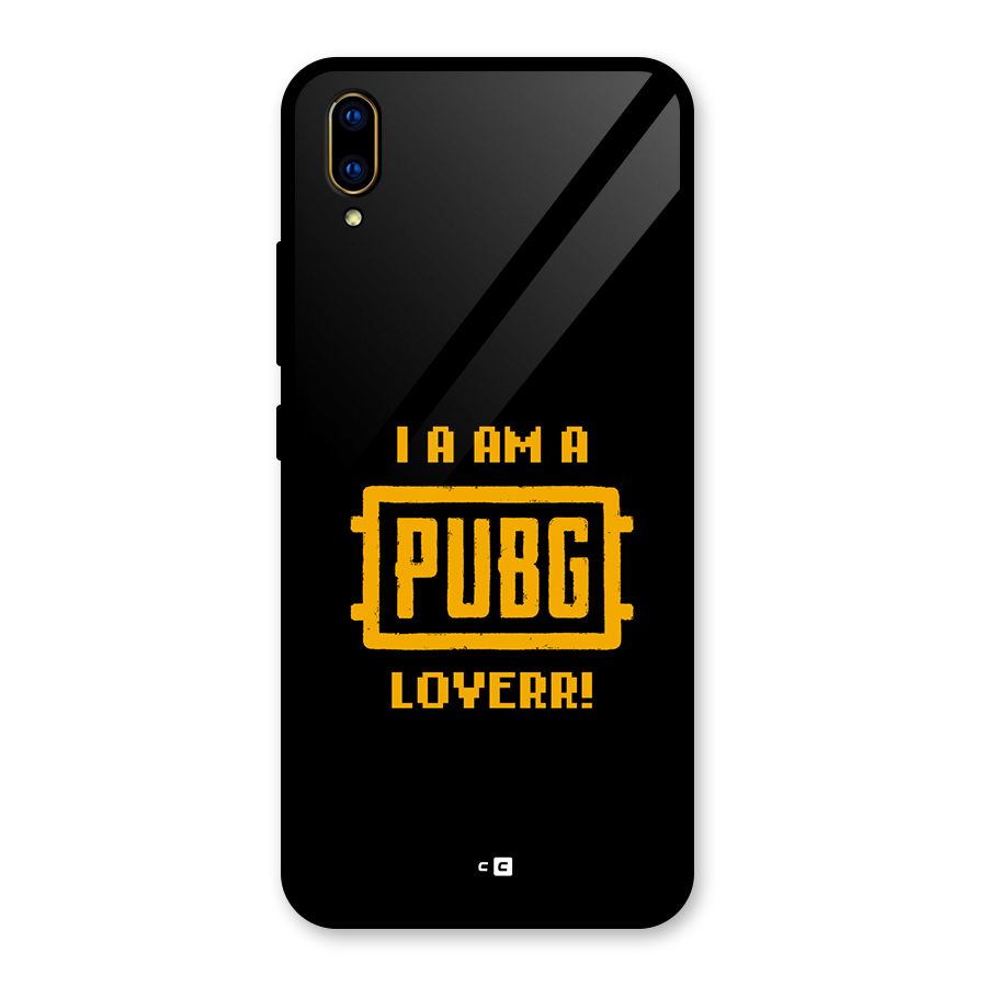 PUBG Lover Glass Back Case for Vivo V11 Pro