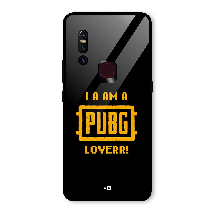 PUBG Lover Glass Back Case for Vivo V15