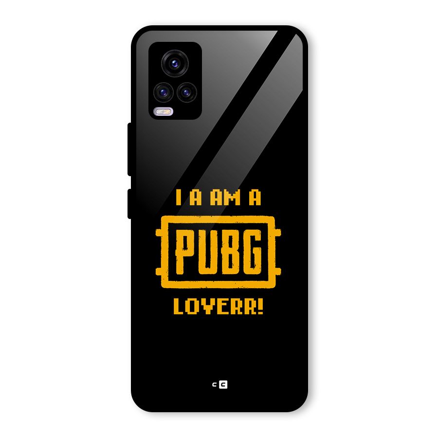 PUBG Lover Glass Back Case for Vivo V20
