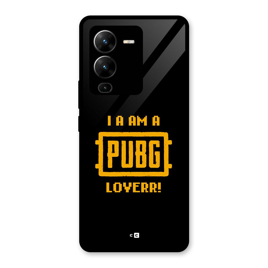 PUBG Lover Glass Back Case for Vivo V25 Pro