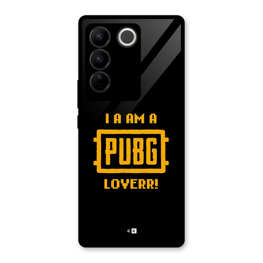 PUBG Lover Glass Back Case for Vivo V27