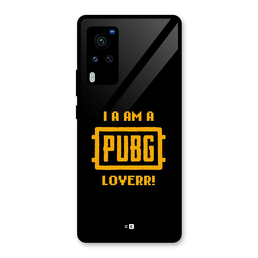 PUBG Lover Glass Back Case for Vivo X60 Pro