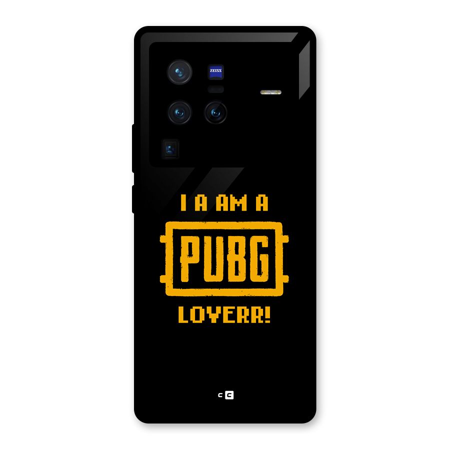 PUBG Lover Glass Back Case for Vivo X80 Pro