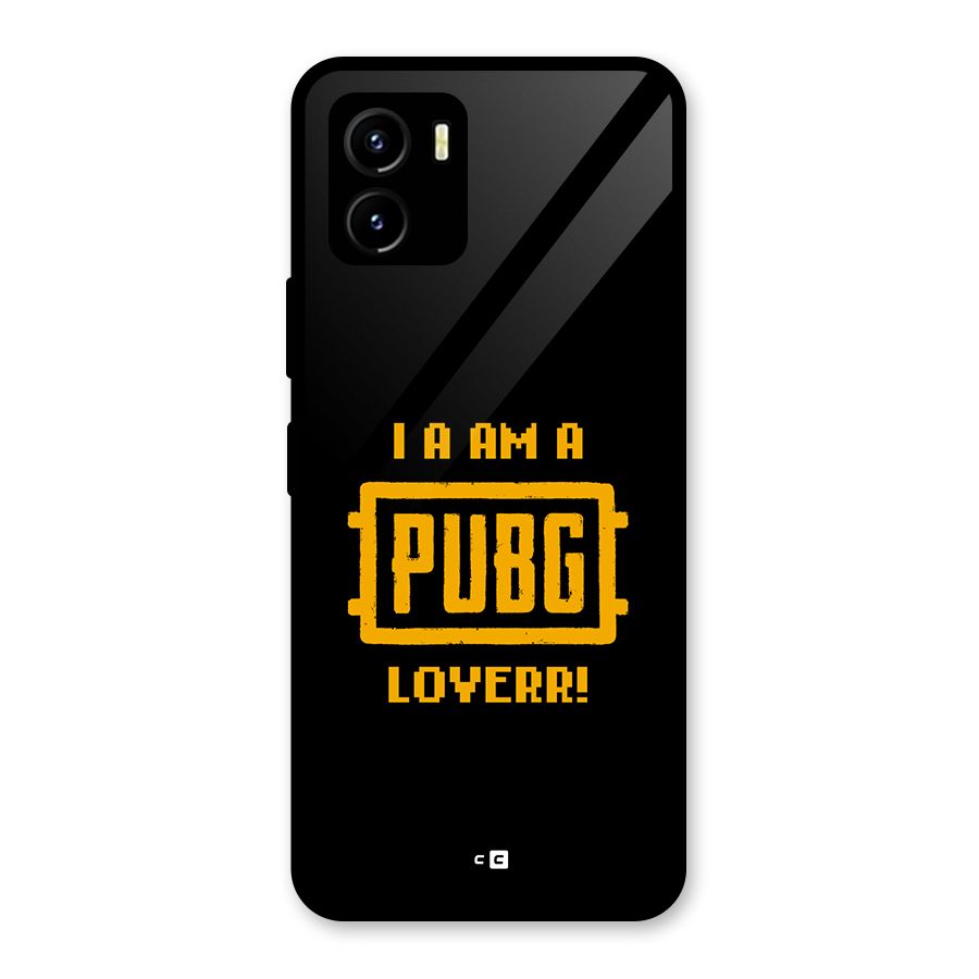 PUBG Lover Glass Back Case for Vivo Y15s