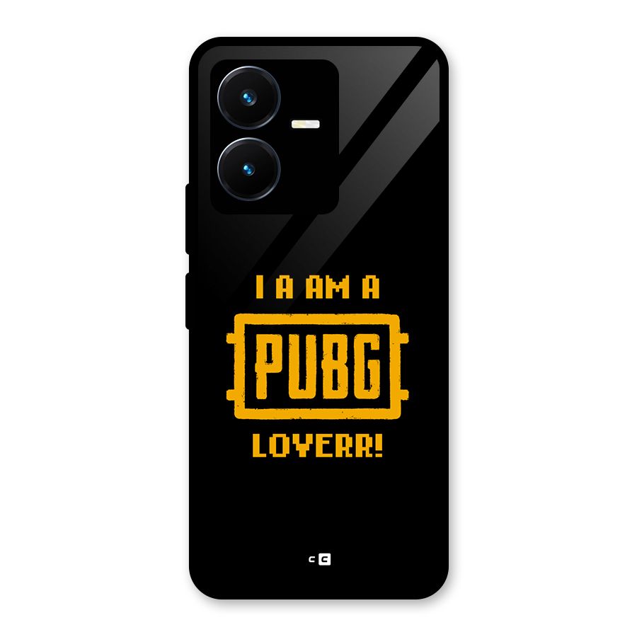 PUBG Lover Glass Back Case for Vivo Y22