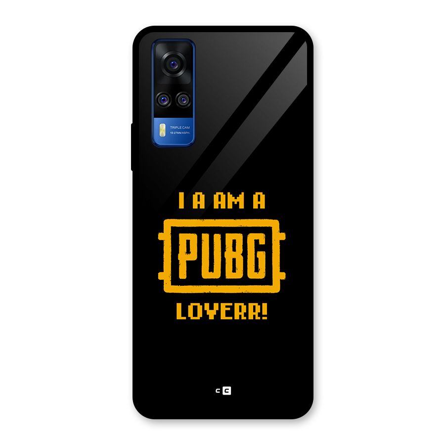 PUBG Lover Glass Back Case for Vivo Y31