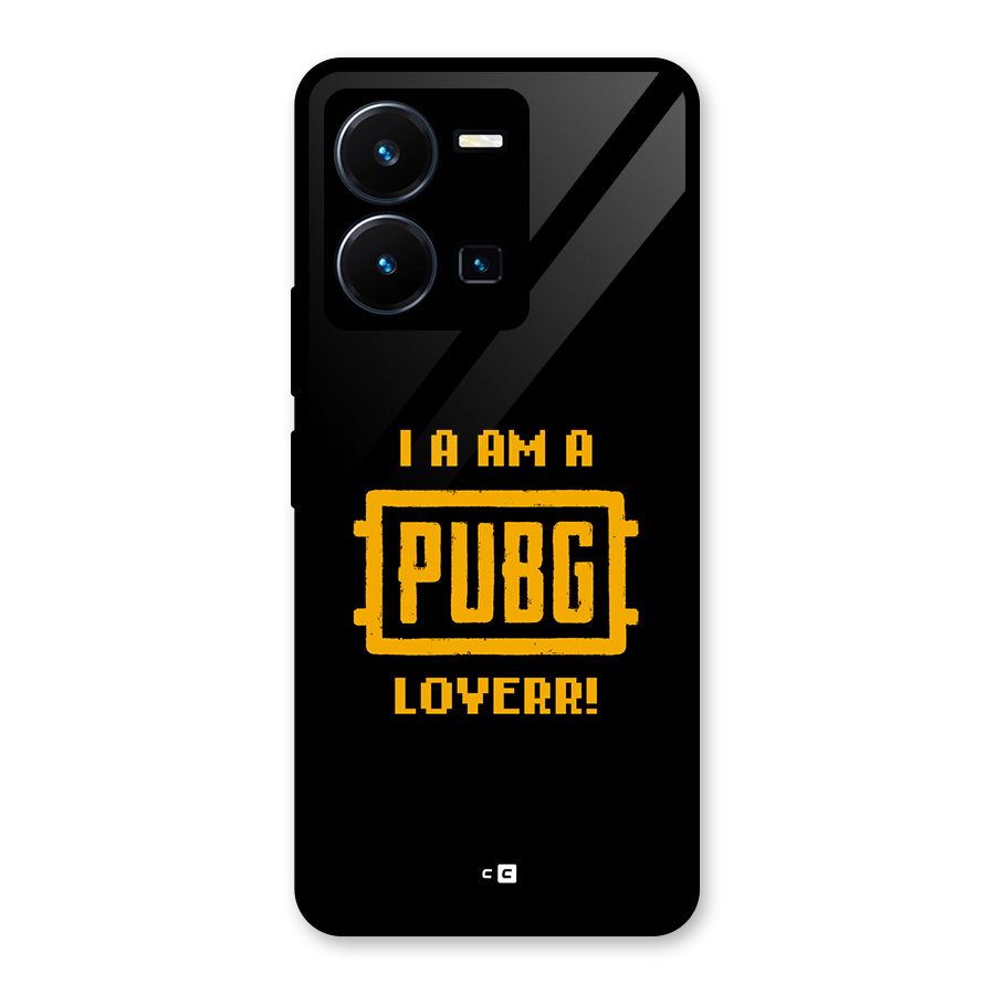 PUBG Lover Glass Back Case for Vivo Y35