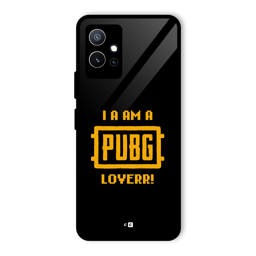 PUBG Lover Glass Back Case for Vivo Y75 5G