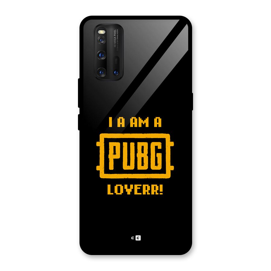 PUBG Lover Glass Back Case for Vivo iQOO 3