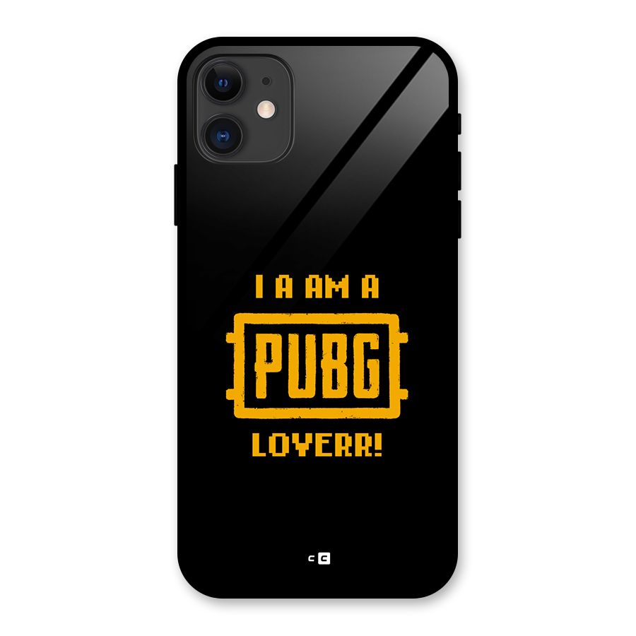 PUBG Lover Glass Back Case for iPhone 11