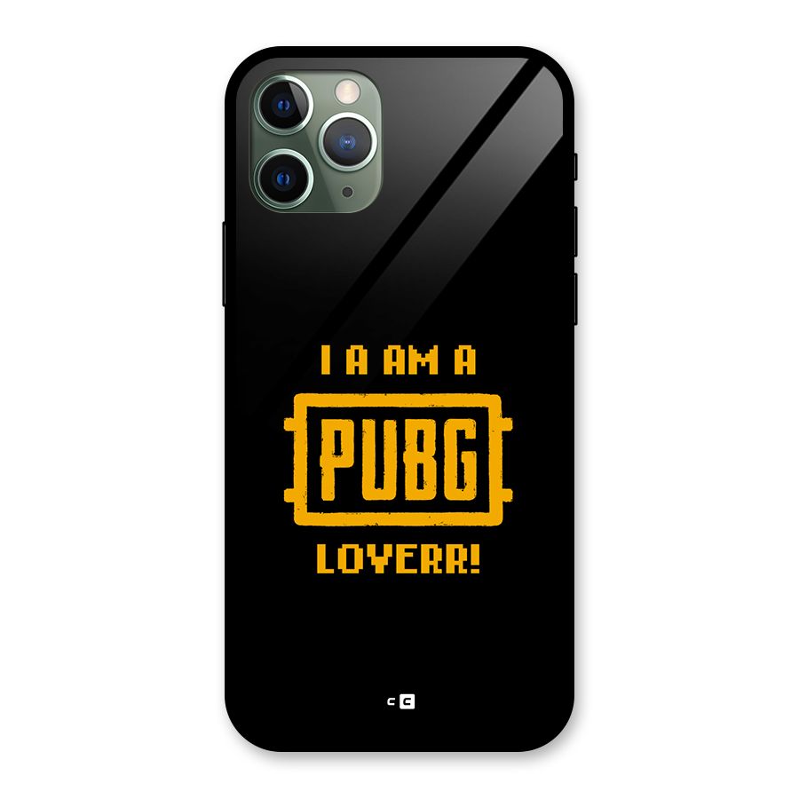 PUBG Lover Glass Back Case for iPhone 11 Pro