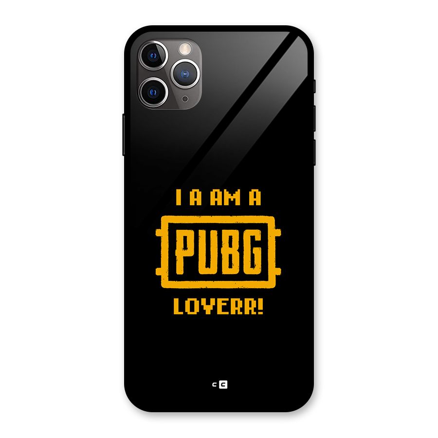 PUBG Lover Glass Back Case for iPhone 11 Pro Max