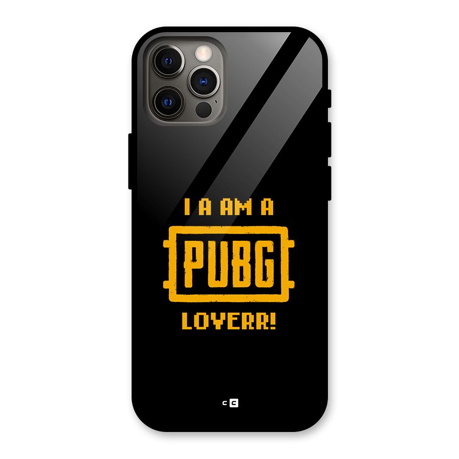 PUBG Lover Glass Back Case for iPhone 12 Pro
