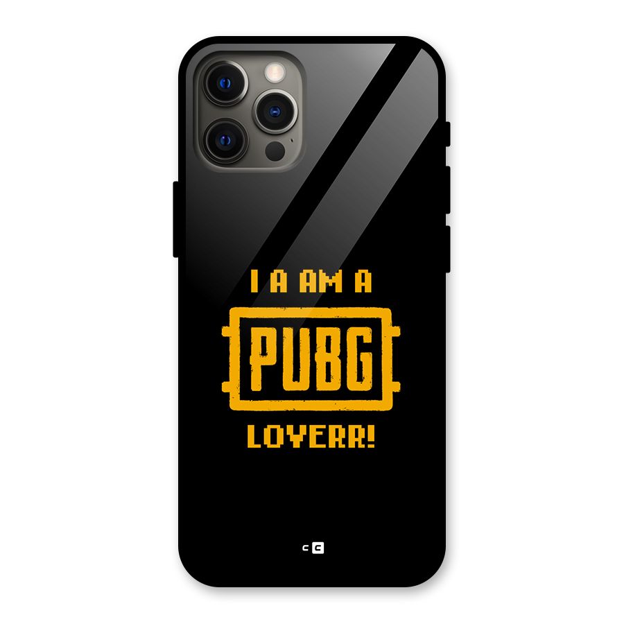 PUBG Lover Glass Back Case for iPhone 12 Pro Max