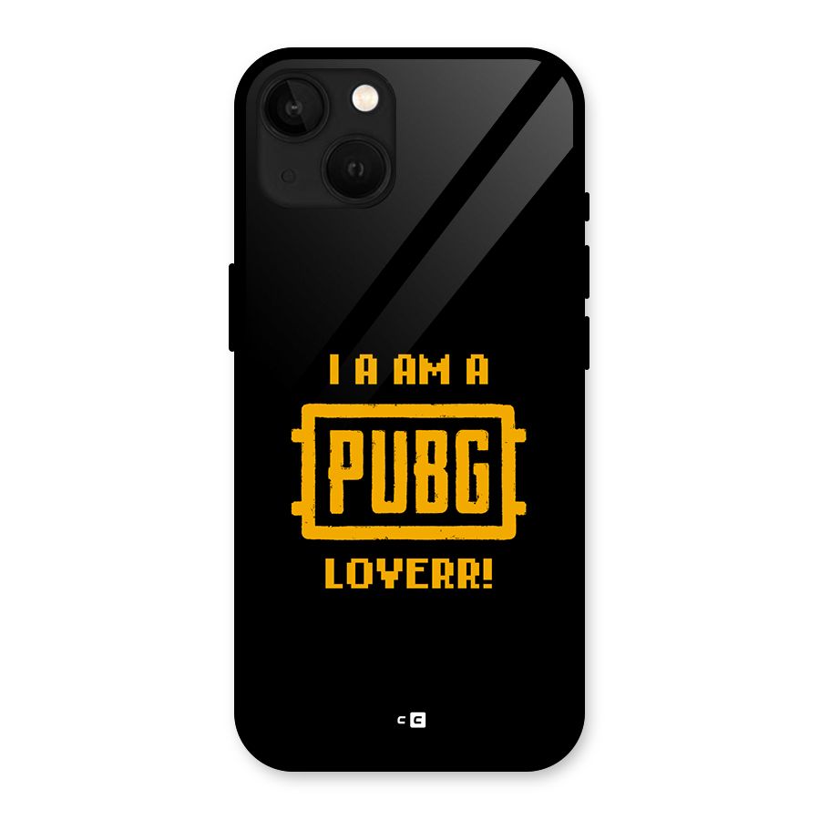 PUBG Lover Glass Back Case for iPhone 13