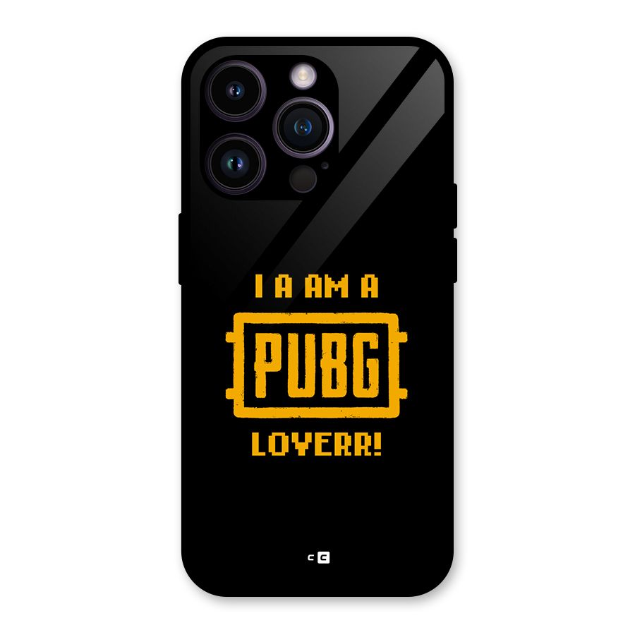 PUBG Lover Glass Back Case for iPhone 14 Pro
