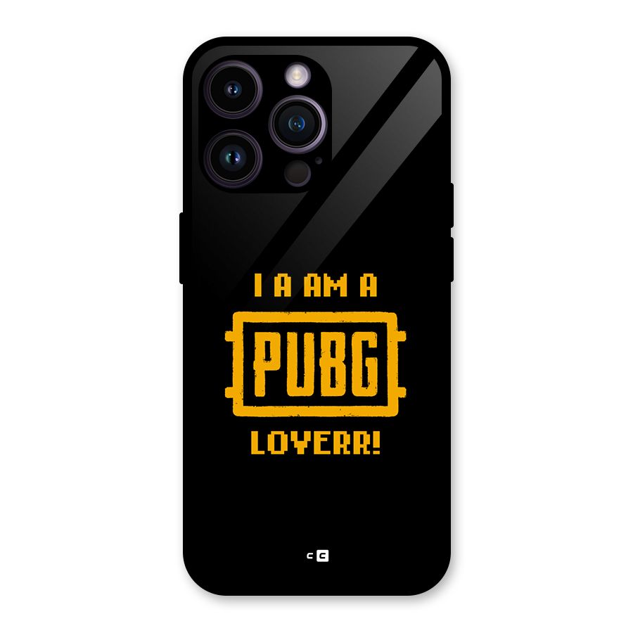 PUBG Lover Glass Back Case for iPhone 14 Pro Max