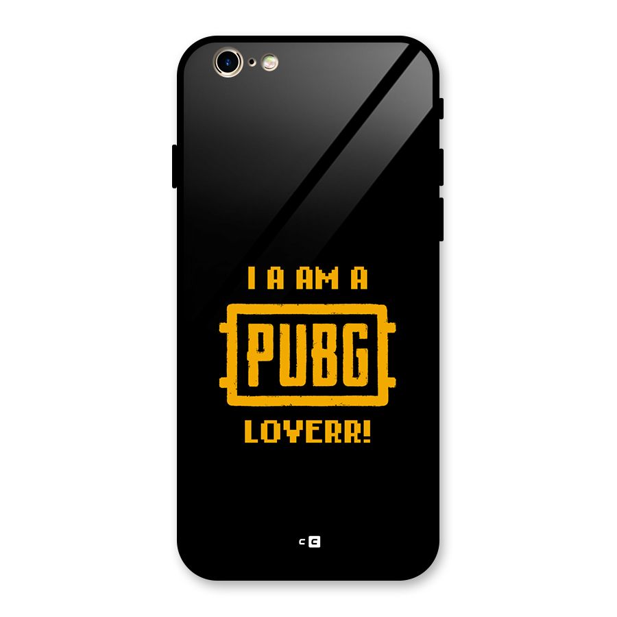 PUBG Lover Glass Back Case for iPhone 6 6S