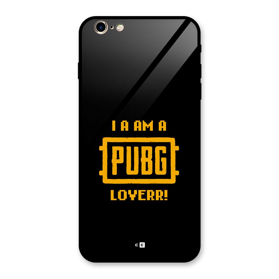 PUBG Lover Glass Back Case for iPhone 6 Plus 6S Plus