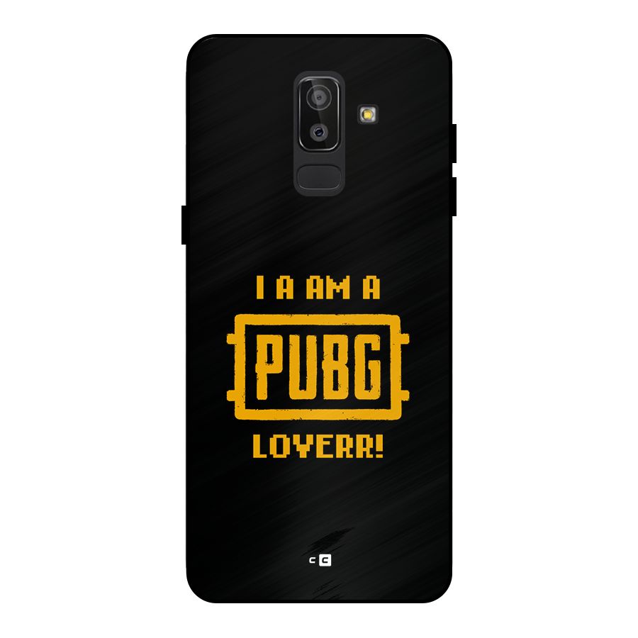 PUBG Lover Metal Back Case for Galaxy J8