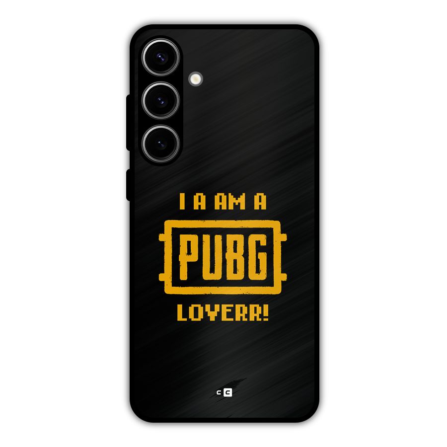 PUBG Lover Metal Back Case for Galaxy S24 Plus