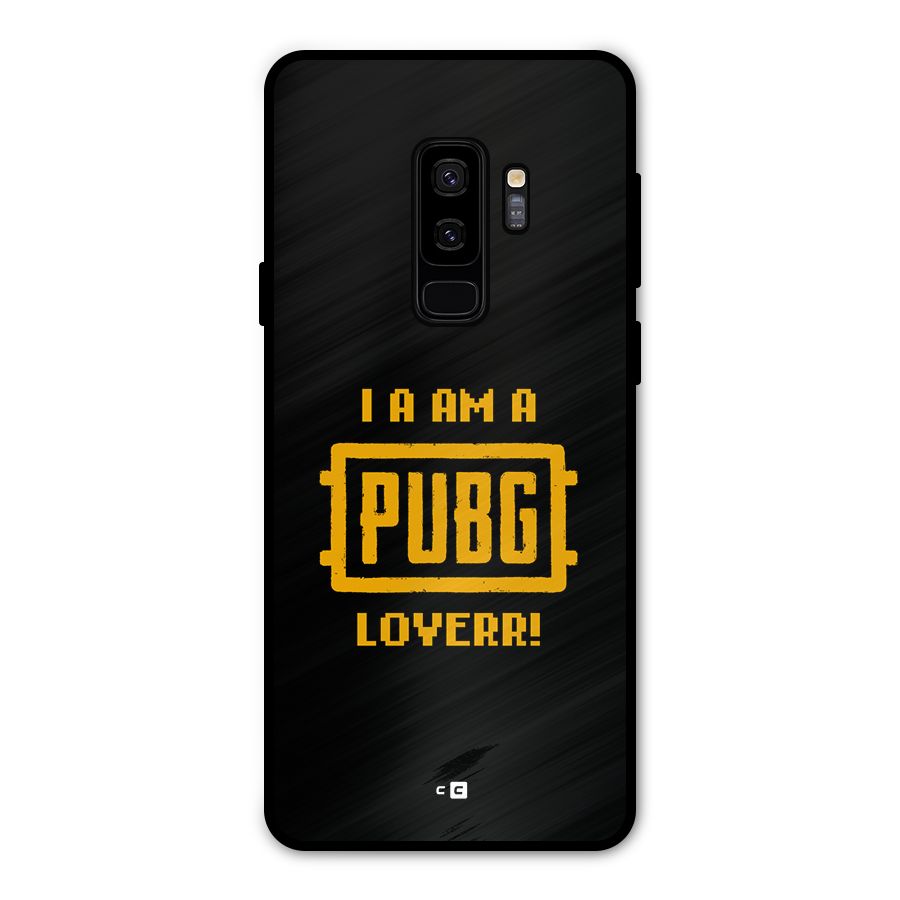 PUBG Lover Metal Back Case for Galaxy S9 Plus