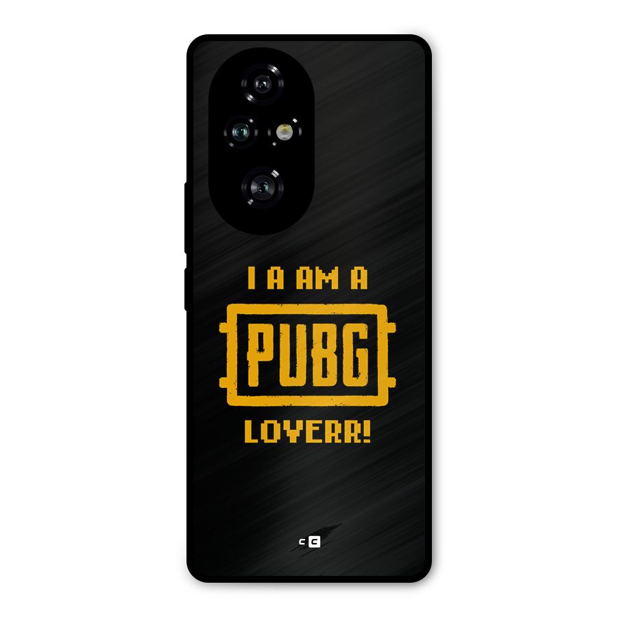 PUBG Lover Metal Back Case for Honor 200 Pro