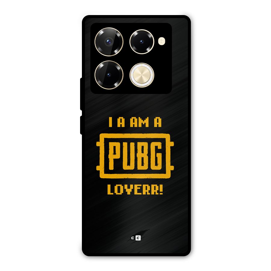PUBG Lover Metal Back Case for Infinix Note 40 Pro