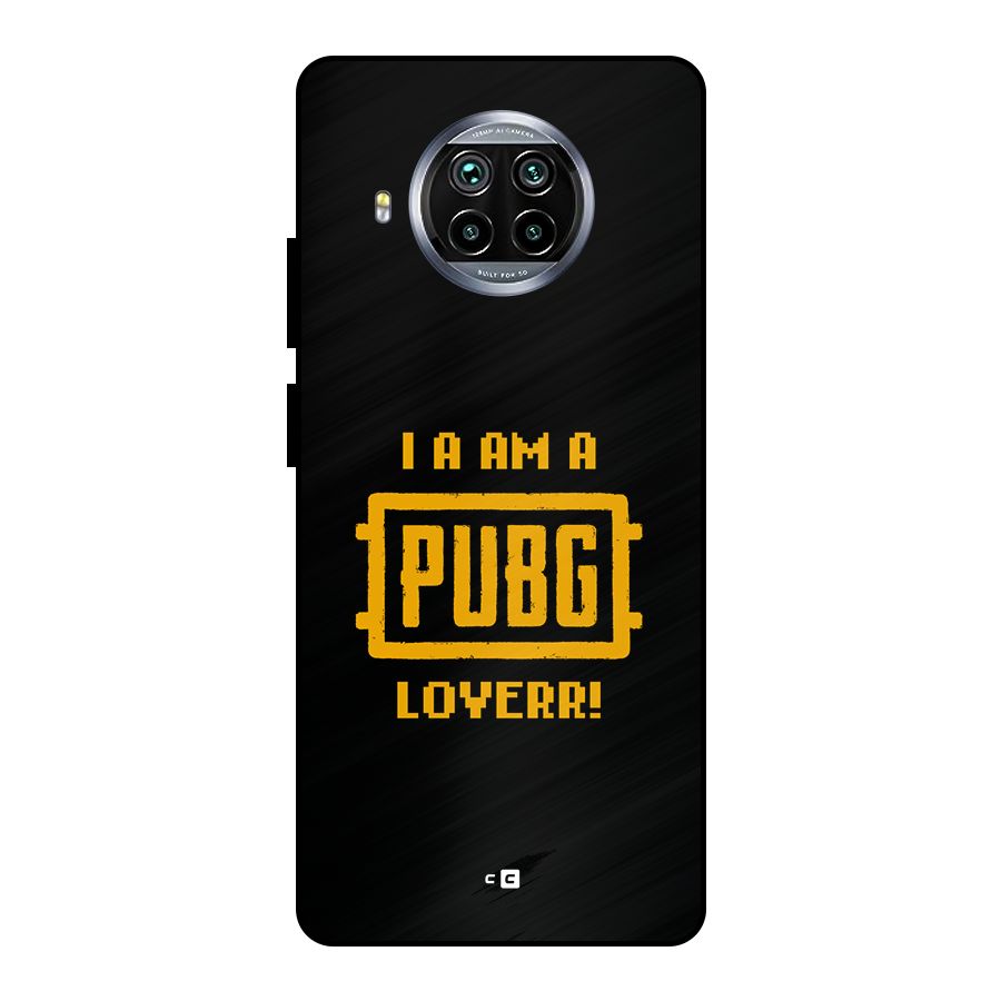 PUBG Lover Metal Back Case for Mi 10i