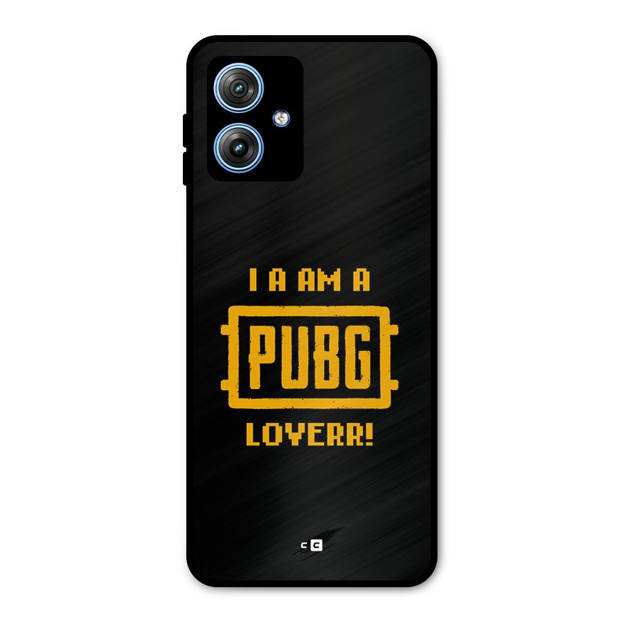 PUBG Lover Metal Back Case for Moto G54