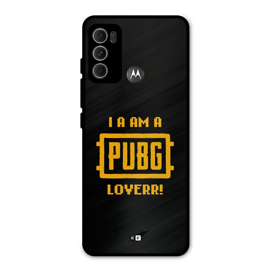PUBG Lover Metal Back Case for Moto G60