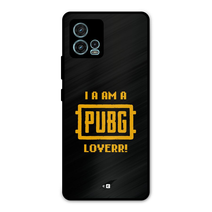 PUBG Lover Metal Back Case for Moto G72