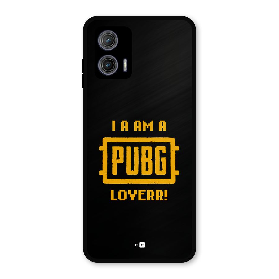 PUBG Lover Metal Back Case for Moto G73