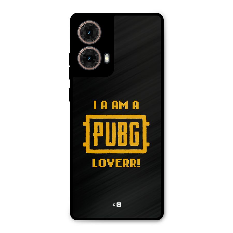 PUBG Lover Metal Back Case for Moto G85