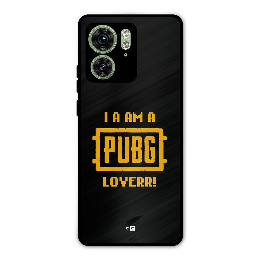 PUBG Lover Metal Back Case for Motorola Edge 40 5G