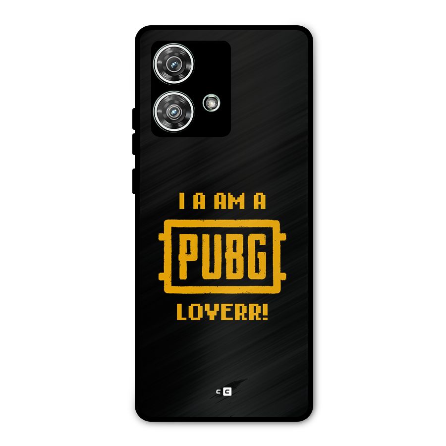 PUBG Lover Metal Back Case for Motorola Edge 40 Neo