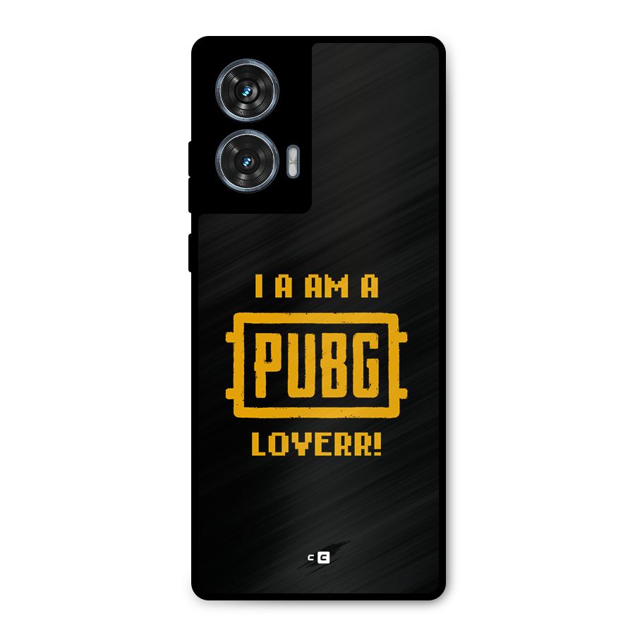 PUBG Lover Metal Back Case for Motorola Edge 50 Fusion
