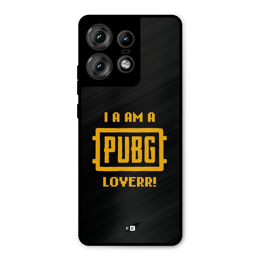PUBG Lover Metal Back Case for Motorola Edge 50 Pro