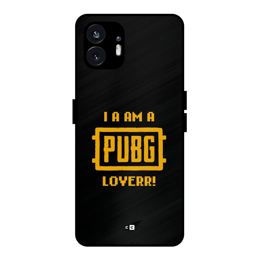 PUBG Lover Metal Back Case for Nothing Phone 2