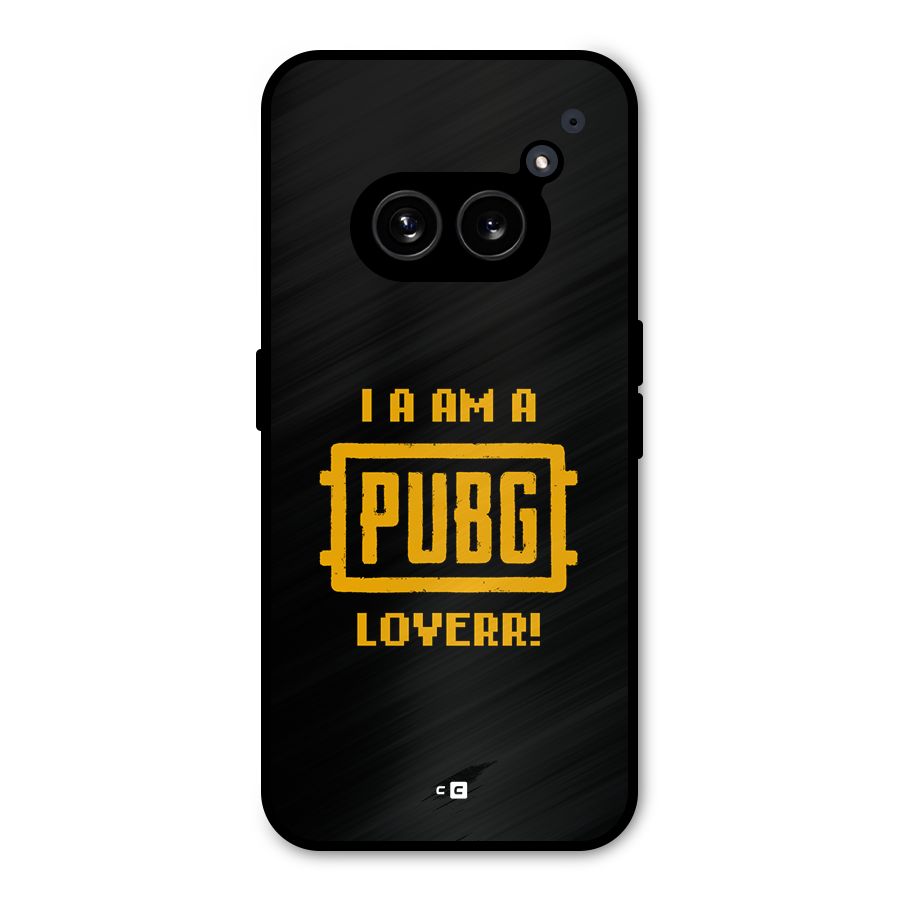 PUBG Lover Metal Back Case for Nothing Phone 2a