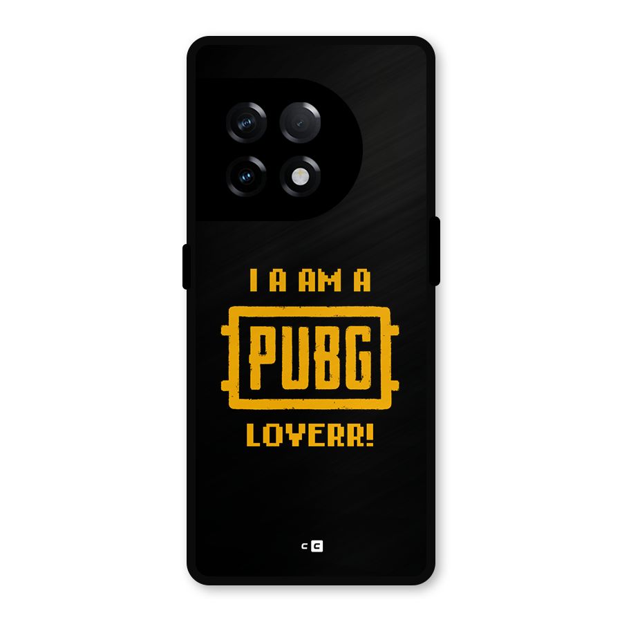 PUBG Lover Metal Back Case for OnePlus 11R