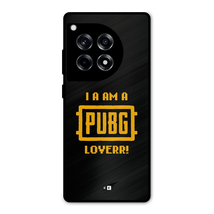 PUBG Lover Metal Back Case for OnePlus 12R