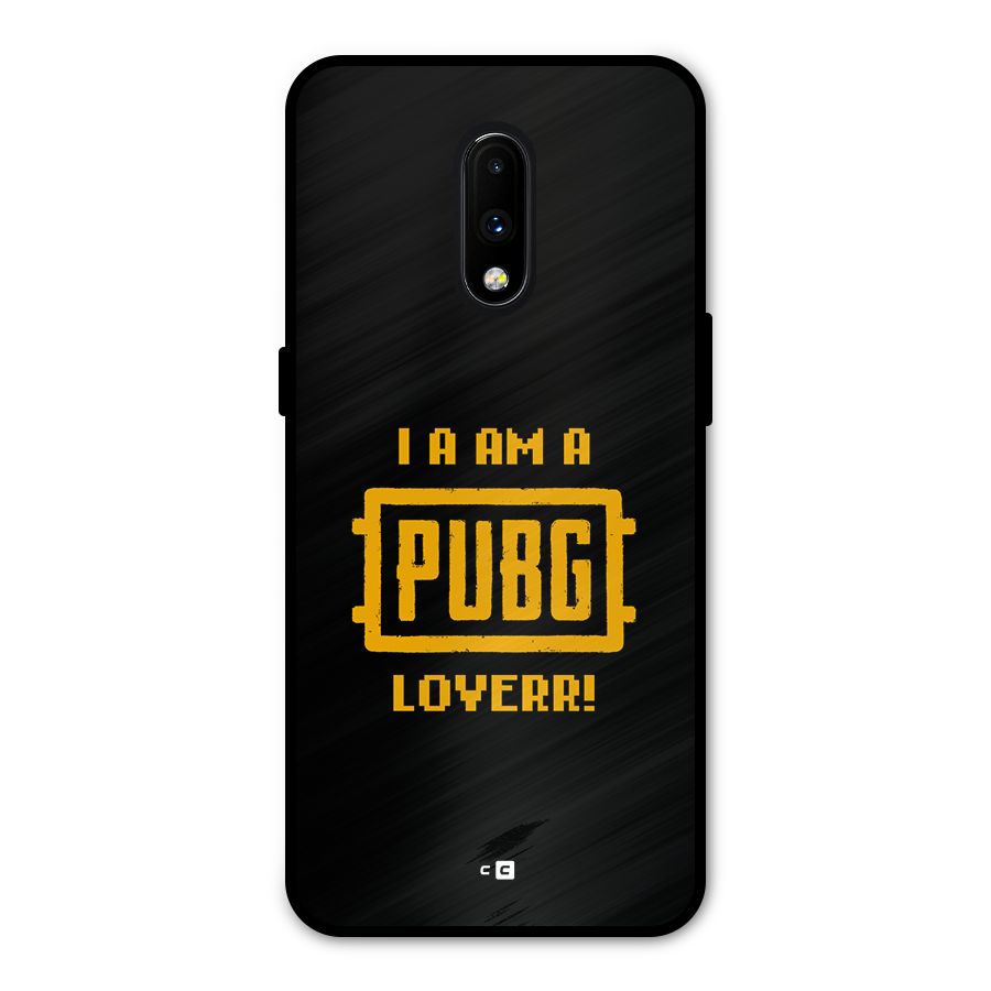 PUBG Lover Metal Back Case for OnePlus 7