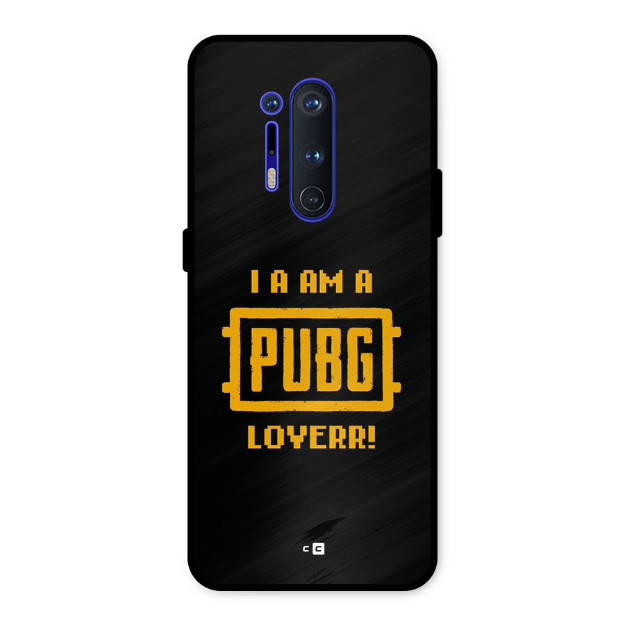 PUBG Lover Metal Back Case for OnePlus 8 Pro