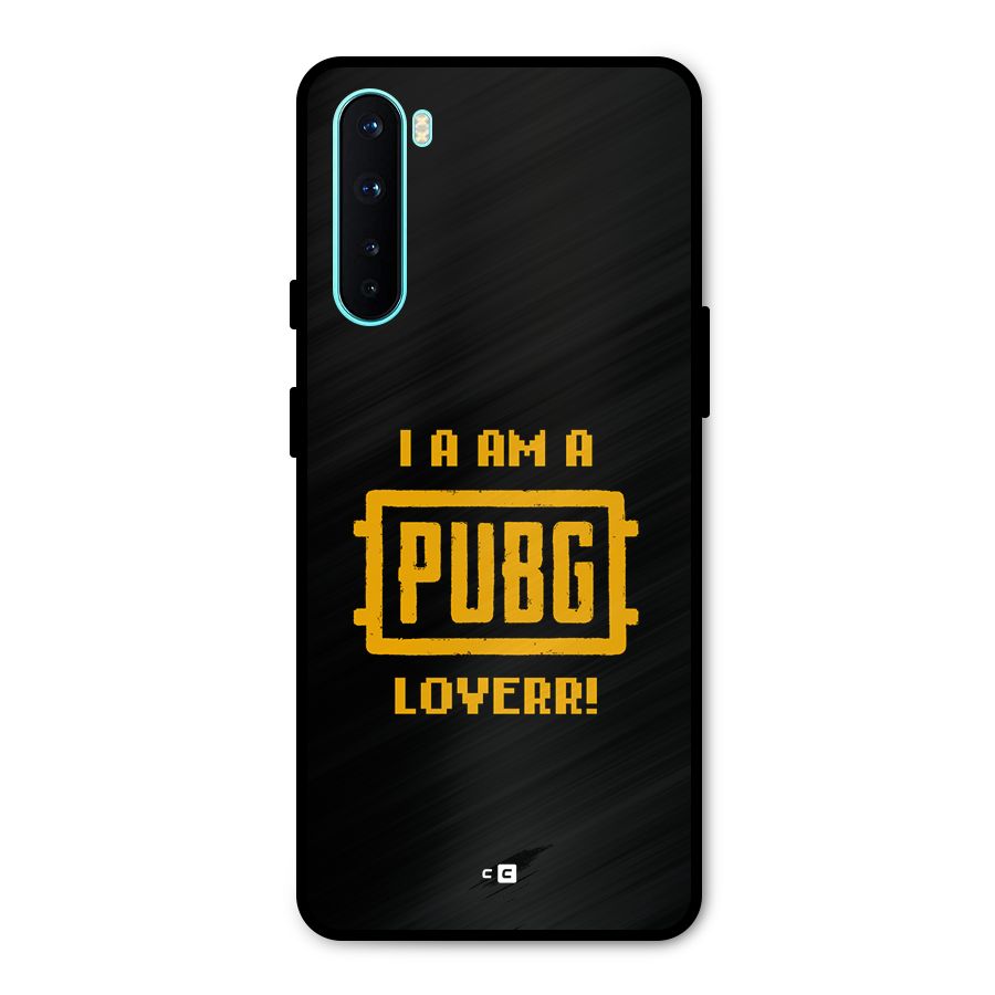 PUBG Lover Metal Back Case for OnePlus Nord