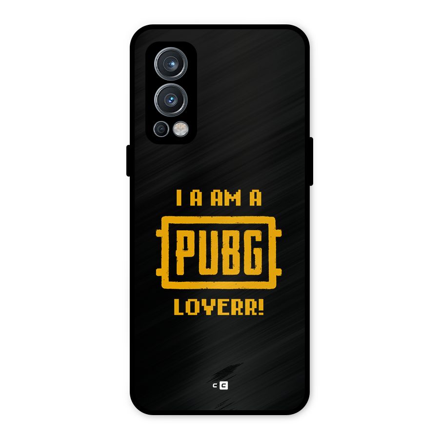 PUBG Lover Metal Back Case for OnePlus Nord 2 5G