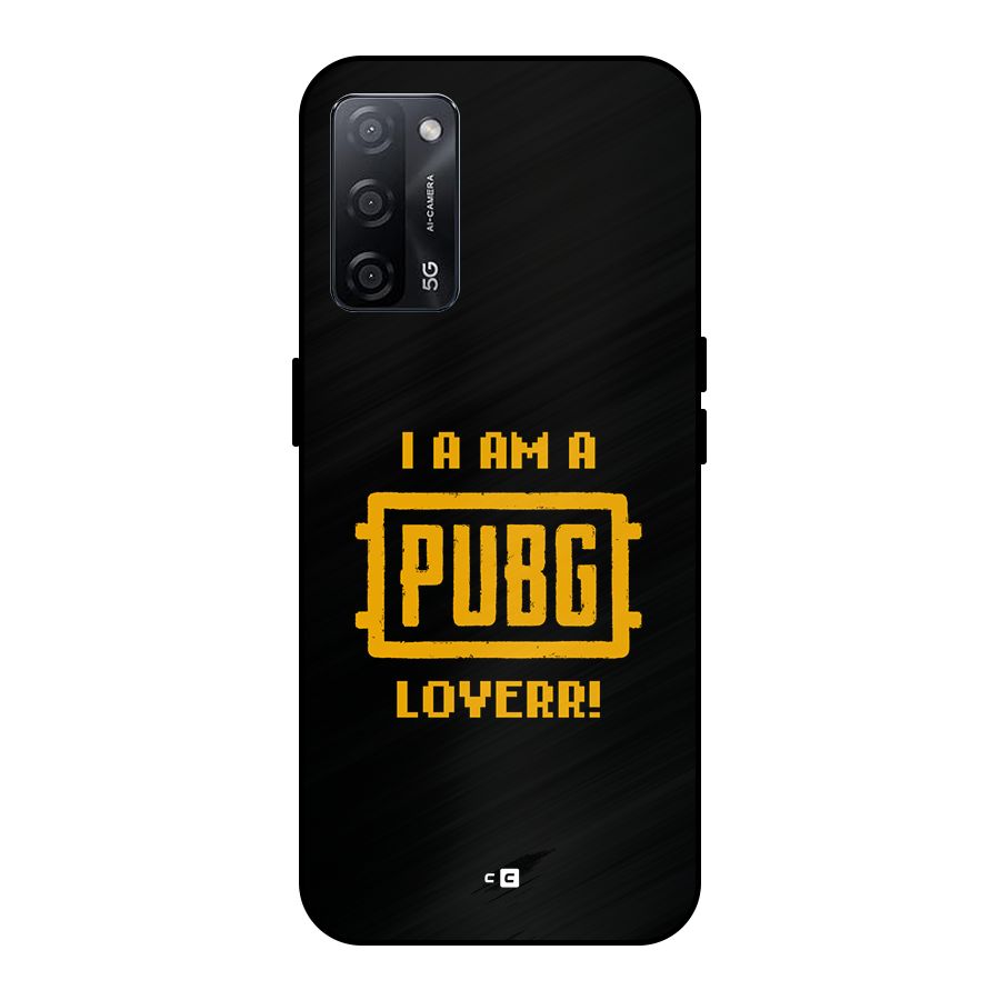 PUBG Lover Metal Back Case for Oppo A53s 5G