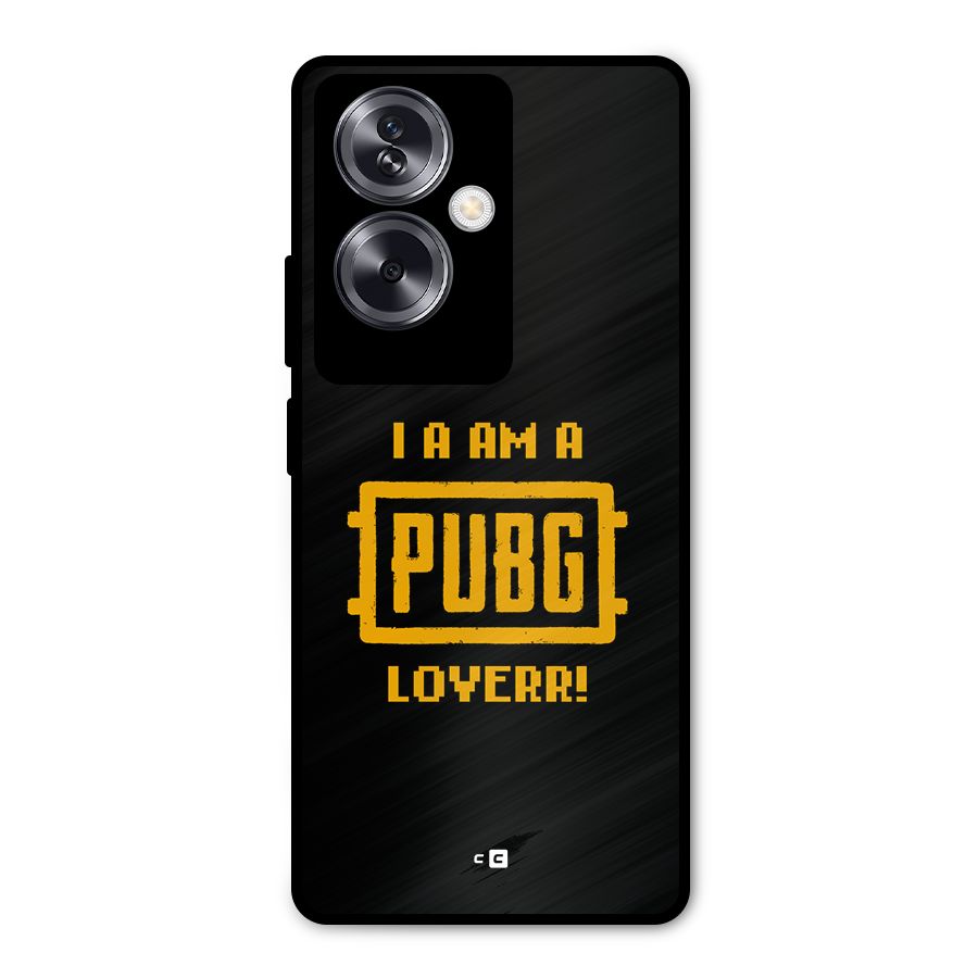 PUBG Lover Metal Back Case for Oppo A79 5G